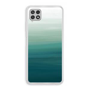 CaseCompany Ocean: Samsung Galaxy A22 4G Transparant Hoesje