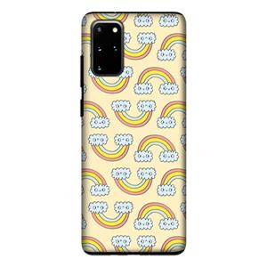 CaseCompany Regenboog: Samsung Galaxy S20 Plus Tough Case