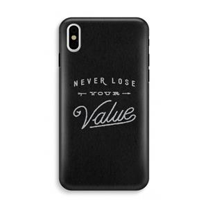 CaseCompany Never lose your value: iPhone X Tough Case