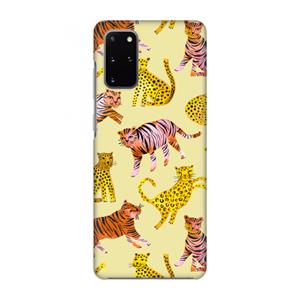 CaseCompany Cute Tigers and Leopards: Volledig geprint Samsung Galaxy S20 Plus Hoesje