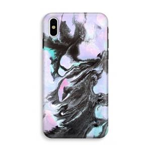 CaseCompany Pastel zwart: iPhone X Tough Case