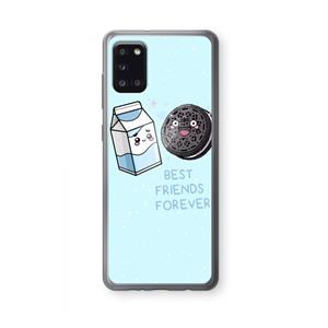 CaseCompany Best Friend Forever: Samsung Galaxy A31 Transparant Hoesje