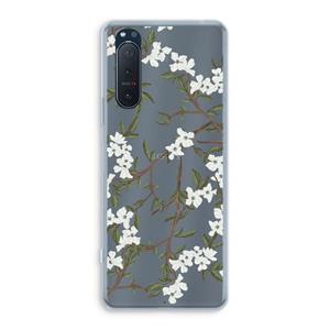 CaseCompany Blossoming spring: Sony Xperia 5 II Transparant Hoesje