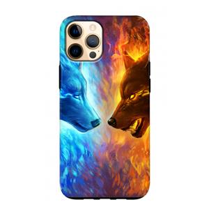 CaseCompany Fire & Ice: iPhone 12 Pro Max Tough Case
