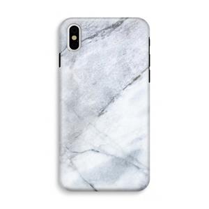 CaseCompany Witte marmer: iPhone X Tough Case