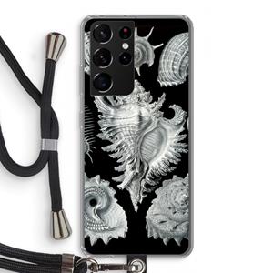 CaseCompany Haeckel Prosobranchia: Samsung Galaxy S21 Ultra Transparant Hoesje met koord