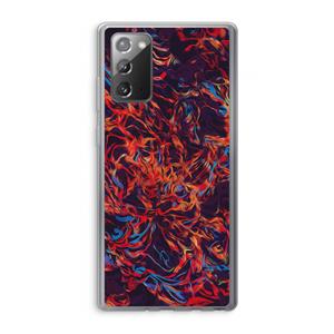 CaseCompany Lucifer: Samsung Galaxy Note 20 / Note 20 5G Transparant Hoesje