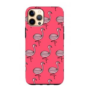 CaseCompany Flamingo: iPhone 12 Pro Max Tough Case