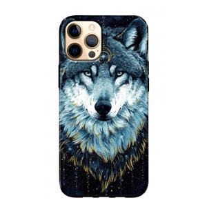 CaseCompany Darkness Wolf: iPhone 12 Pro Max Tough Case
