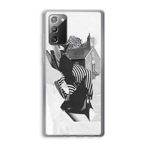 CaseCompany House: Samsung Galaxy Note 20 / Note 20 5G Transparant Hoesje