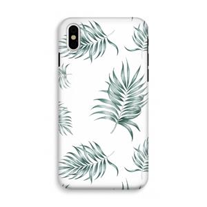 CaseCompany Simple leaves: iPhone X Tough Case