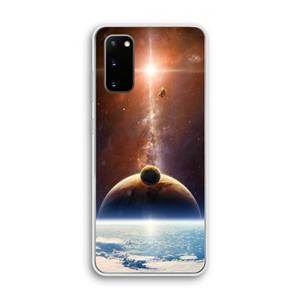 CaseCompany Omicron 2019: Samsung Galaxy S20 Transparant Hoesje