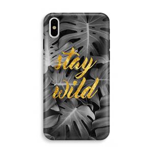 CaseCompany Stay wild: iPhone X Tough Case