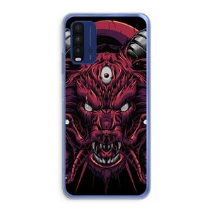 CaseCompany Hell Hound and Serpents: Xiaomi Redmi 9T Transparant Hoesje