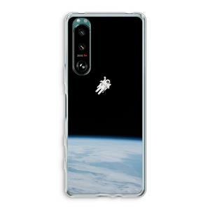 CaseCompany Alone in Space: Sony Xperia 5 III Transparant Hoesje