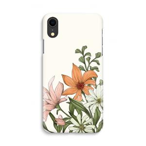 CaseCompany Floral bouquet: iPhone XR Volledig Geprint Hoesje