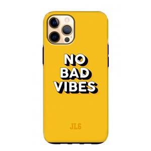 CaseCompany No Bad Vibes: iPhone 12 Pro Max Tough Case