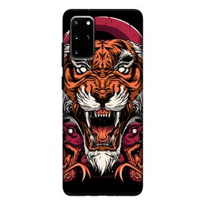 CaseCompany Tiger and Rattlesnakes: Samsung Galaxy S20 Plus Tough Case