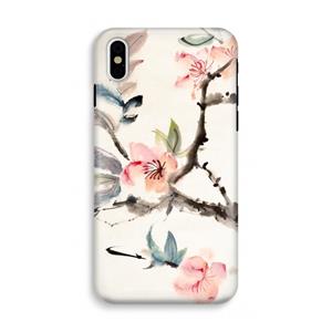 CaseCompany Japanse bloemen: iPhone X Tough Case