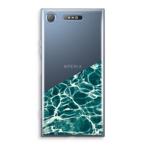 CaseCompany Weerkaatsing water: Sony Xperia XZ1 Transparant Hoesje