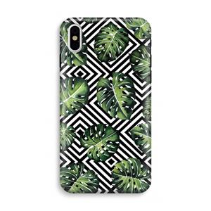 CaseCompany Geometrische jungle: iPhone X Tough Case