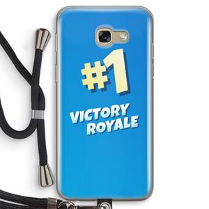 CaseCompany Victory Royale: Samsung Galaxy A5 (2017) Transparant Hoesje met koord