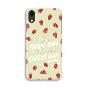 CaseCompany Don't forget to have a great day: iPhone XR Volledig Geprint Hoesje