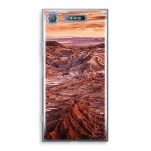 CaseCompany Mars: Sony Xperia XZ1 Transparant Hoesje