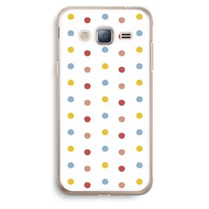 CaseCompany Bollen: Samsung Galaxy J3 (2016) Transparant Hoesje