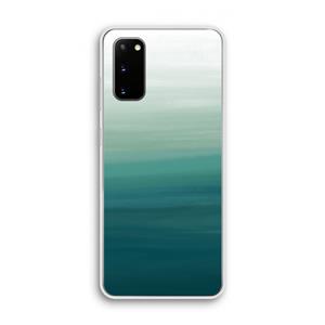 CaseCompany Ocean: Samsung Galaxy S20 Transparant Hoesje