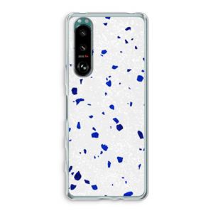 CaseCompany Terrazzo N°5: Sony Xperia 5 III Transparant Hoesje