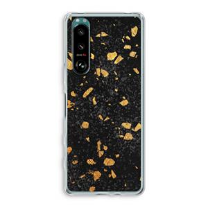 CaseCompany Terrazzo N°7: Sony Xperia 5 III Transparant Hoesje