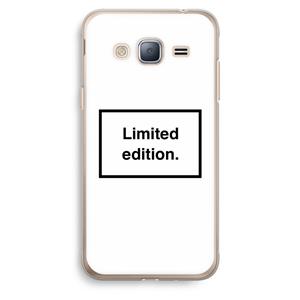 CaseCompany Limited edition: Samsung Galaxy J3 (2016) Transparant Hoesje