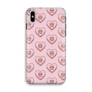 CaseCompany Chicks before dicks: iPhone X Tough Case