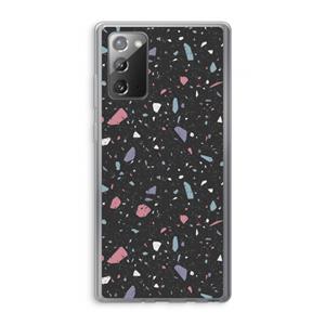 CaseCompany Terrazzo N°16: Samsung Galaxy Note 20 / Note 20 5G Transparant Hoesje