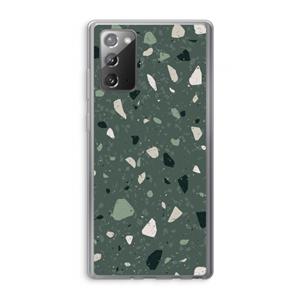CaseCompany Terrazzo N°19: Samsung Galaxy Note 20 / Note 20 5G Transparant Hoesje