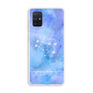 CaseCompany Sterrenbeeld - Licht: Galaxy A71 Transparant Hoesje