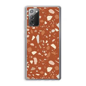 CaseCompany Terrazzo N°22: Samsung Galaxy Note 20 / Note 20 5G Transparant Hoesje