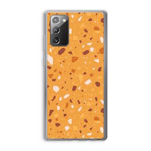 CaseCompany Terrazzo N°24: Samsung Galaxy Note 20 / Note 20 5G Transparant Hoesje