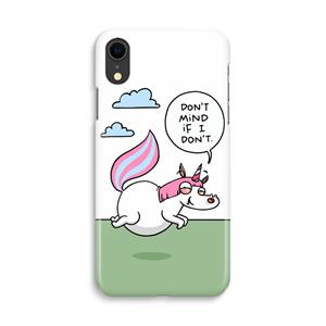 CaseCompany Unicorn: iPhone XR Volledig Geprint Hoesje