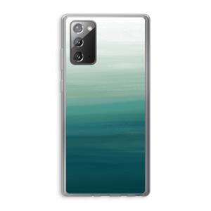 CaseCompany Ocean: Samsung Galaxy Note 20 / Note 20 5G Transparant Hoesje