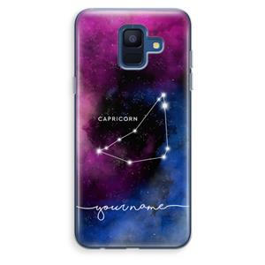 CaseCompany Sterrenbeeld - Donker: Samsung Galaxy A6 (2018) Transparant Hoesje