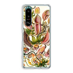 CaseCompany Haeckel Nepenthaceae: Sony Xperia 5 III Transparant Hoesje