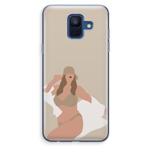 CaseCompany One of a kind: Samsung Galaxy A6 (2018) Transparant Hoesje