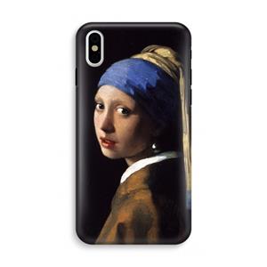 CaseCompany The Pearl Earring: iPhone X Tough Case