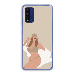 CaseCompany One of a kind: Xiaomi Redmi 9T Transparant Hoesje