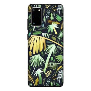 CaseCompany Tropical Palms Dark: Samsung Galaxy S20 Plus Tough Case