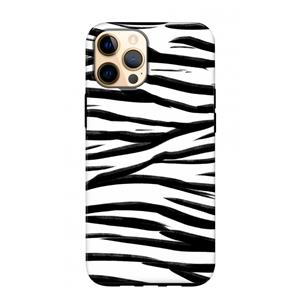 CaseCompany Zebra pattern: iPhone 12 Pro Max Tough Case