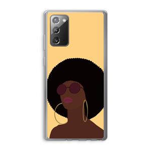 CaseCompany Golden hour: Samsung Galaxy Note 20 / Note 20 5G Transparant Hoesje