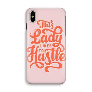 CaseCompany Hustle Lady: iPhone X Tough Case